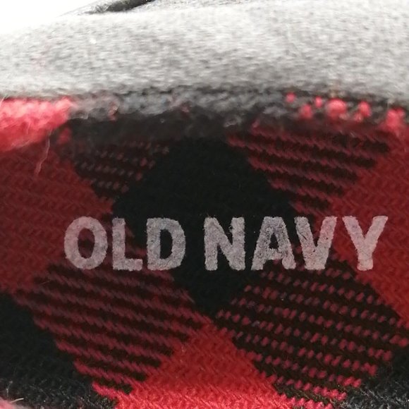 Old Navy‎ Unisex Kids Loafer Sneaker Gray Slip On Round Toe Elastic Insets  1 - Picture 8 of 9